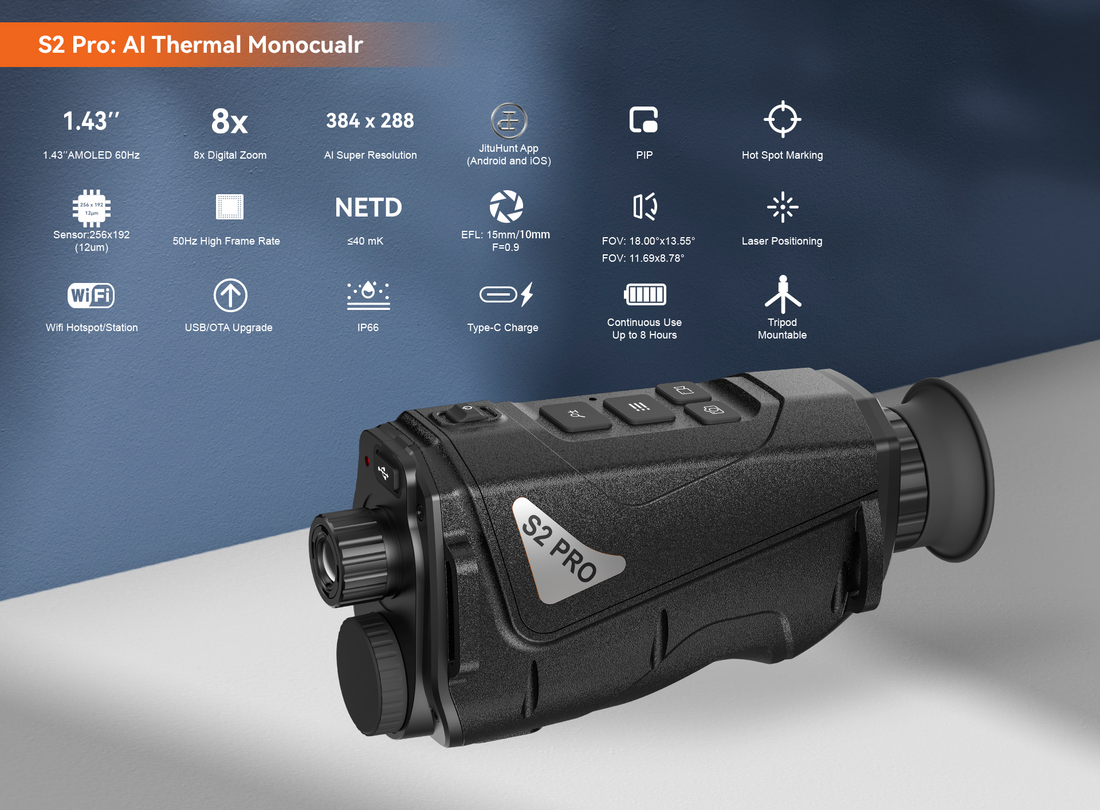 Thermal monoculars have many applications in observing animals